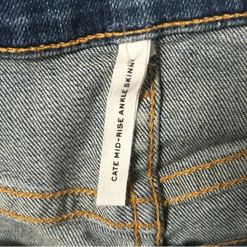 Rag & Bone - Cate Mid Rise Ankle Skinny Jeans in Hampton - Size 27 *NWT* - Picture 3 of 15